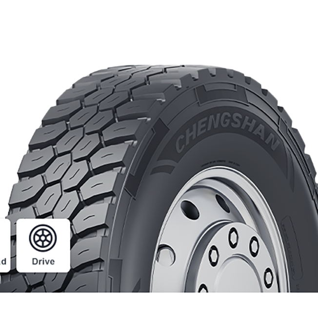 New Chengshan Brand TIRE 12R22.5 CDM215 Tire Premium Quality Chinese Tire for Heavy Truck Traction with high mileage