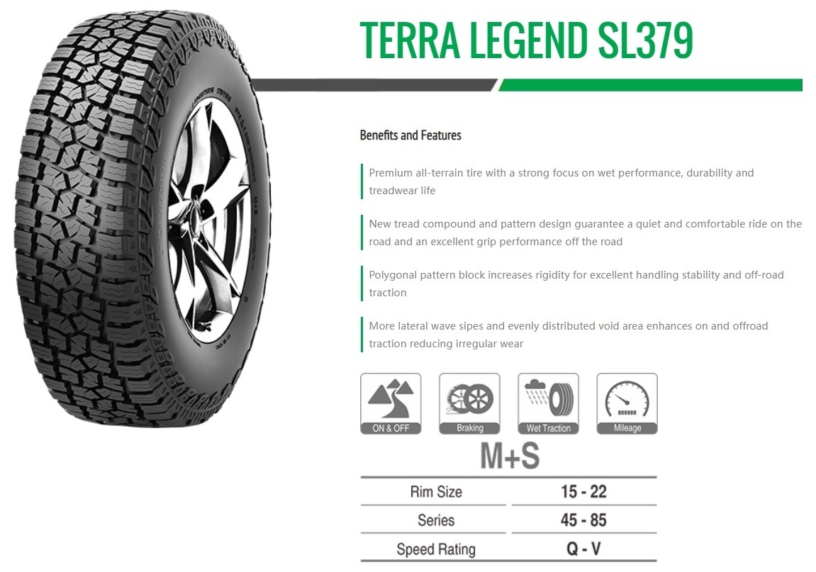 New Goodride TERRA LEGEND SL379 SUV Tyres all-terrain