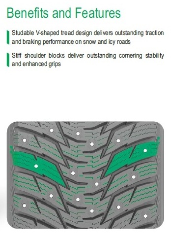 New Goodride  IceMaster Spike Z-506 winter Tyres for Passenger Cars wet traction