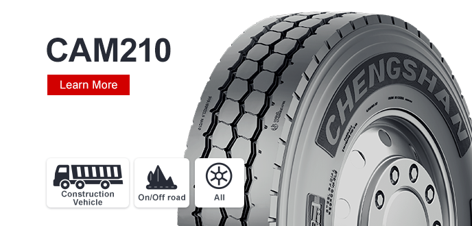 Chengshan Brand 12R22.5 CAM210 new Tire Premium Quality Chinese Tire for Heavy Truck Traction