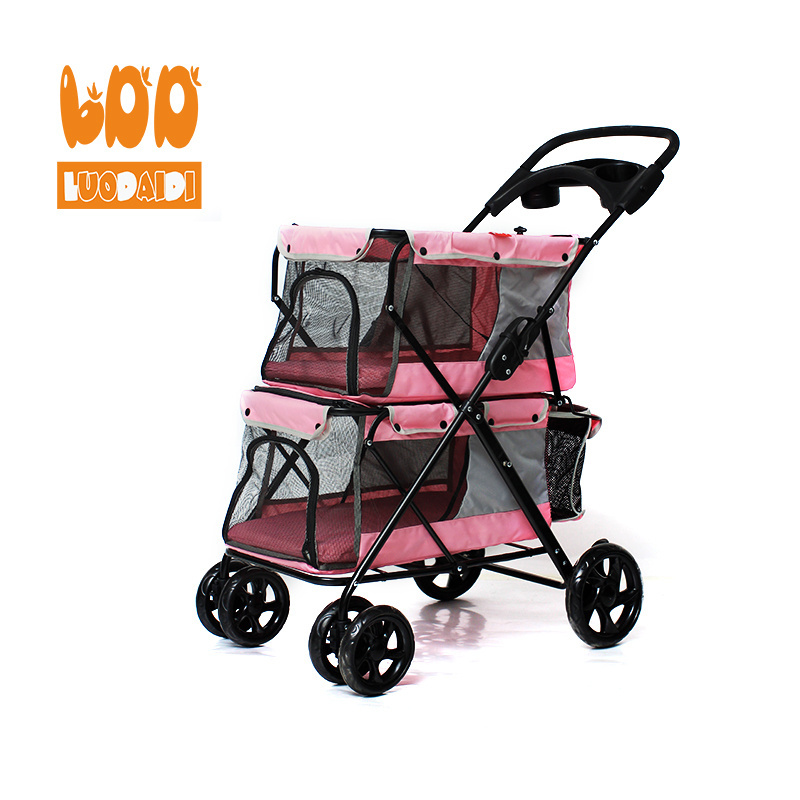 Best pet stroller dog stroller medium dog wholesale pet stroller