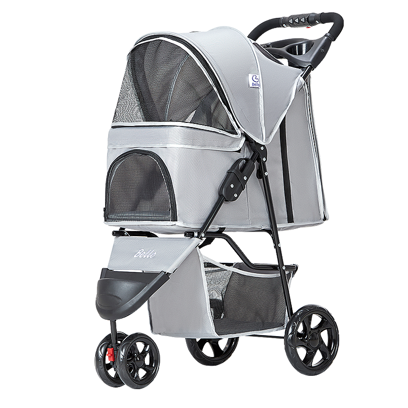 Pet Stroller Lightweight Folding Pet Stroller Dog out door Wagon Large Dog Car