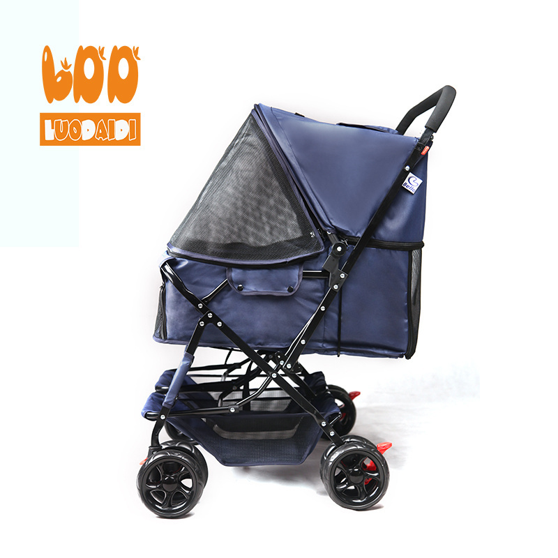 2 in 1 pet dog bike trailer bicycle trailer stroller joggen/ suspension easy folding pet stroller wheels pet carriers