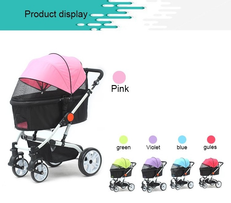 Best dog stroller 3 in one pet stroller pet buggy wholesale dog strollers