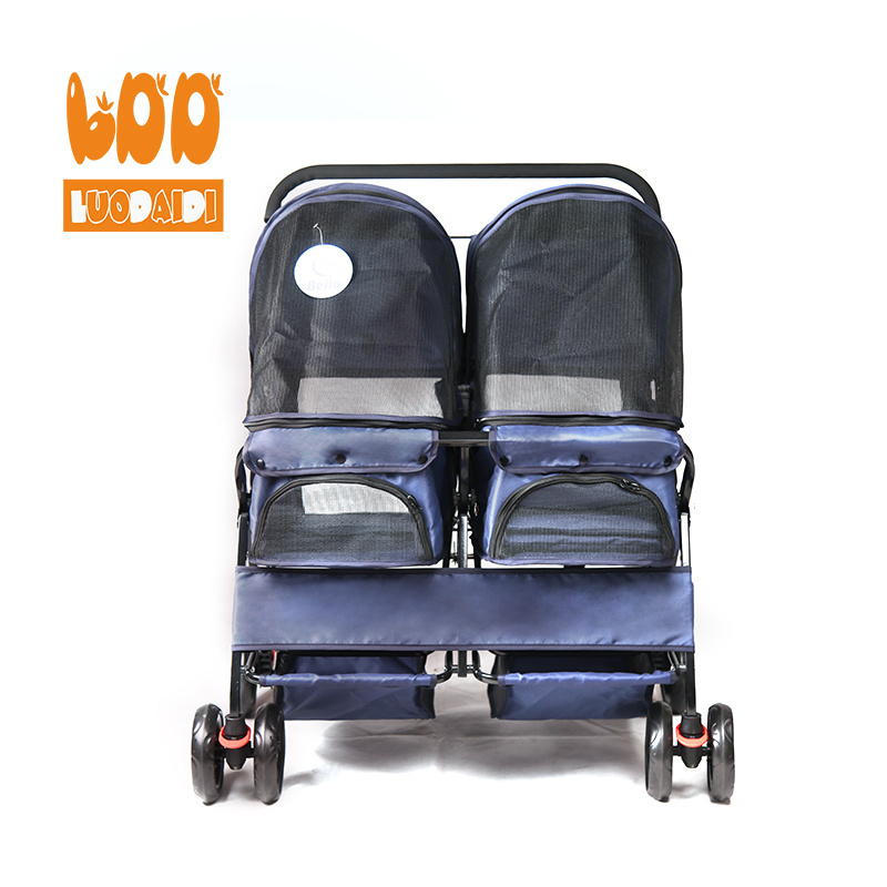 2 in 1 pet dog bike trailer bicycle trailer stroller joggen/ suspension easy folding pet stroller wheels pet carriers