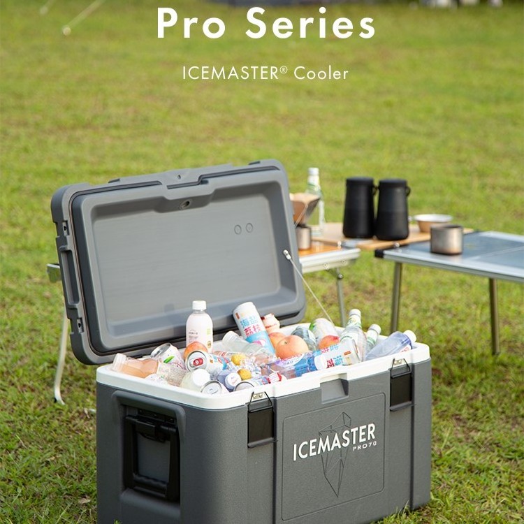 IceMaster Pro 120L Manufacturer Outdoor Large Camping Picnic Fishing commercial ice chest cooler box with storage with lock