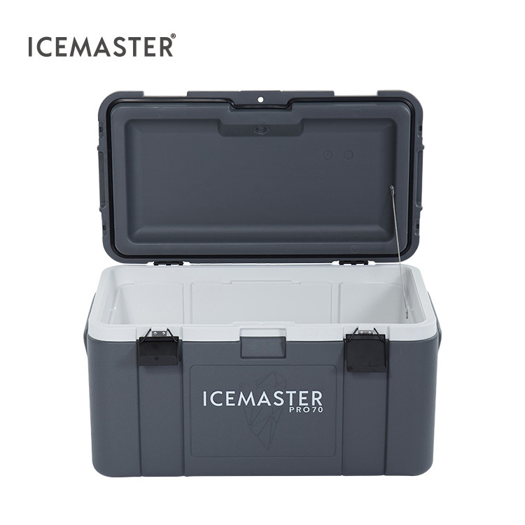 IceMaster Stackable Design 70l Fashion Ice Cooler Camping Large Food Cooler With Stainless Steel Latches