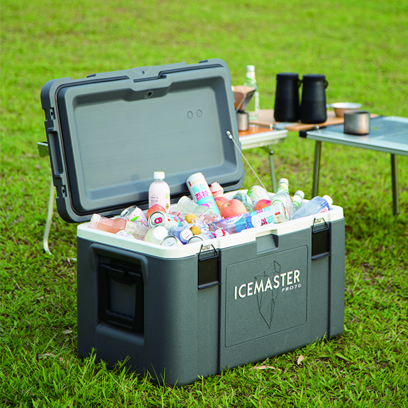 IceMaster Stackable Design 70l Fashion Ice Cooler Camping Large Food Cooler With Stainless Steel Latches