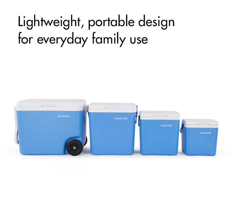 Icemaster Cool Box Transport Coolbox Ice Brick Cooler Food Grade Pp Plastic 7L 14L 26L 45L Carton Packing Insulated Lunch Box