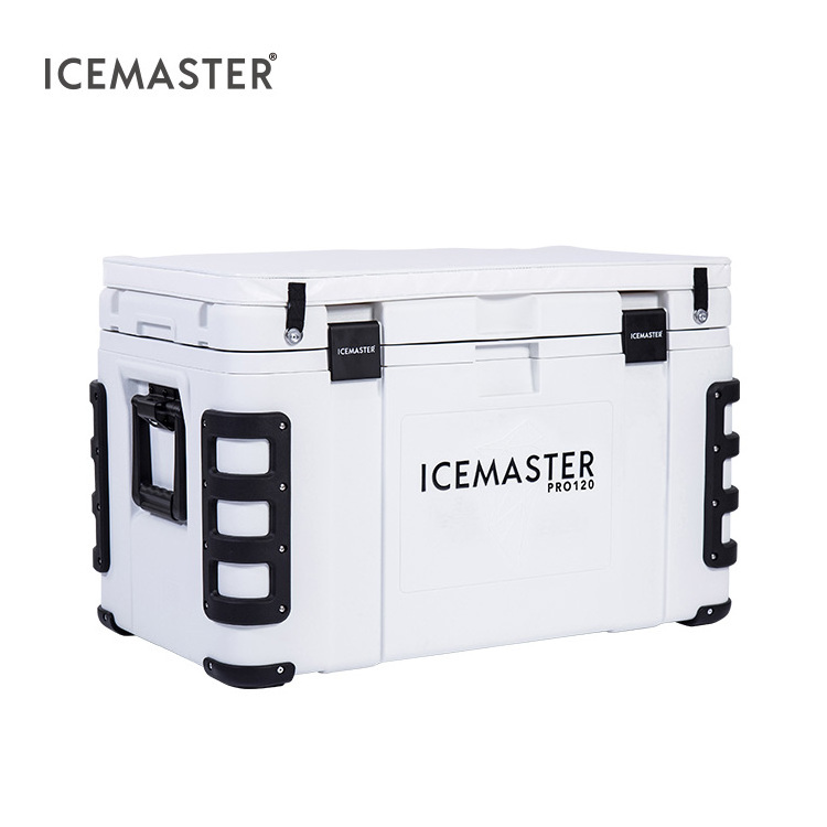 Heavy Duty Handles Lock Freshness Warm10 Hours Rubber Seal Strip Camping 50L 70L 120L Big Size Cooler Box For Food