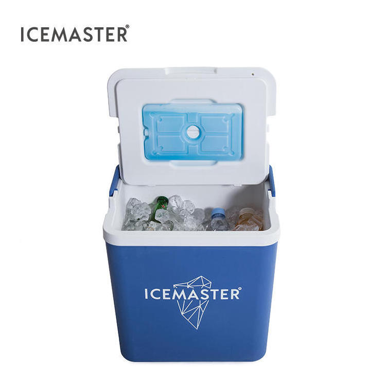 IceMaster Day 2 7 14 26 45 L Ice Retention PP PE PU With Wheels Rolling handgrip blue Multiple capacities Beer Cooler Box