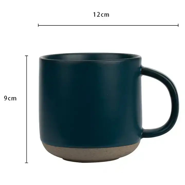 Low MOQ Custom laser carving logo 350ml 12oz pottery mug ceramic tea coffee water cup,Dishwasher and Microwave Safe