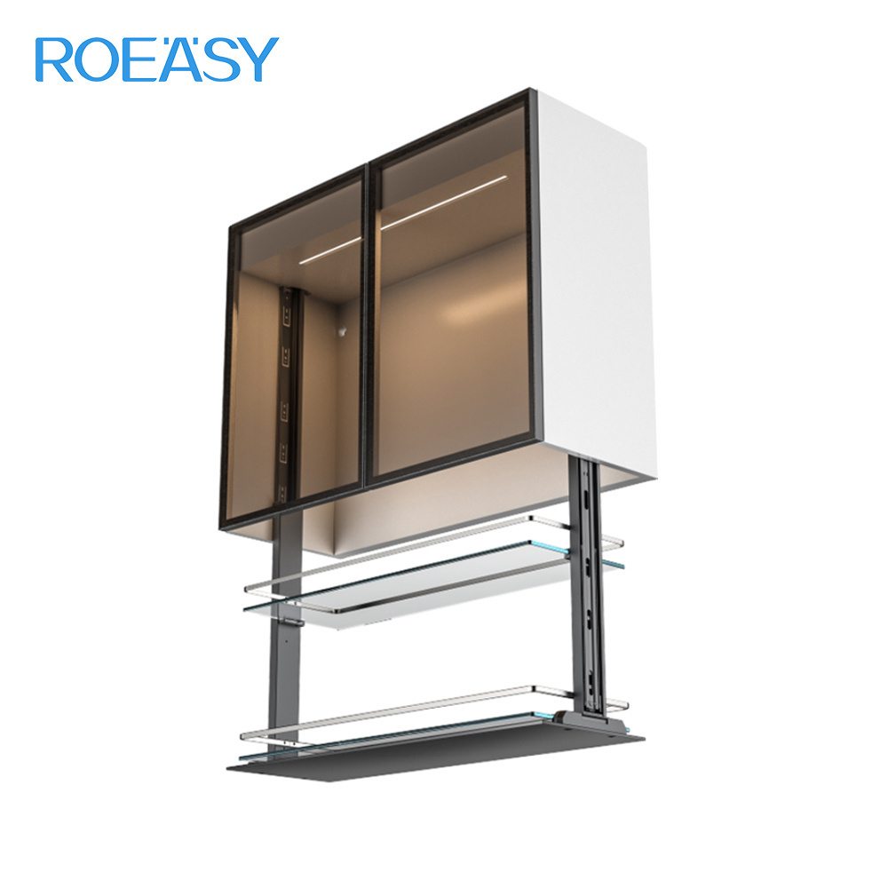 Roeasy kitchen storage equipment 4 layer kitchen storage rack metal wholesale custom good price kitchen box storage