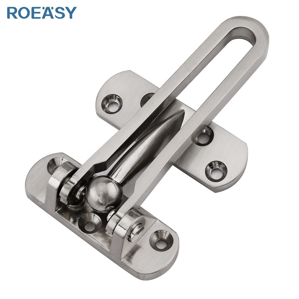 Roeasy Privacy Door Latch Security Zinc Alloy Buckle Button Lock Anti-theft Door Lock Guard Against Theft Clasp Door Latch Bolt