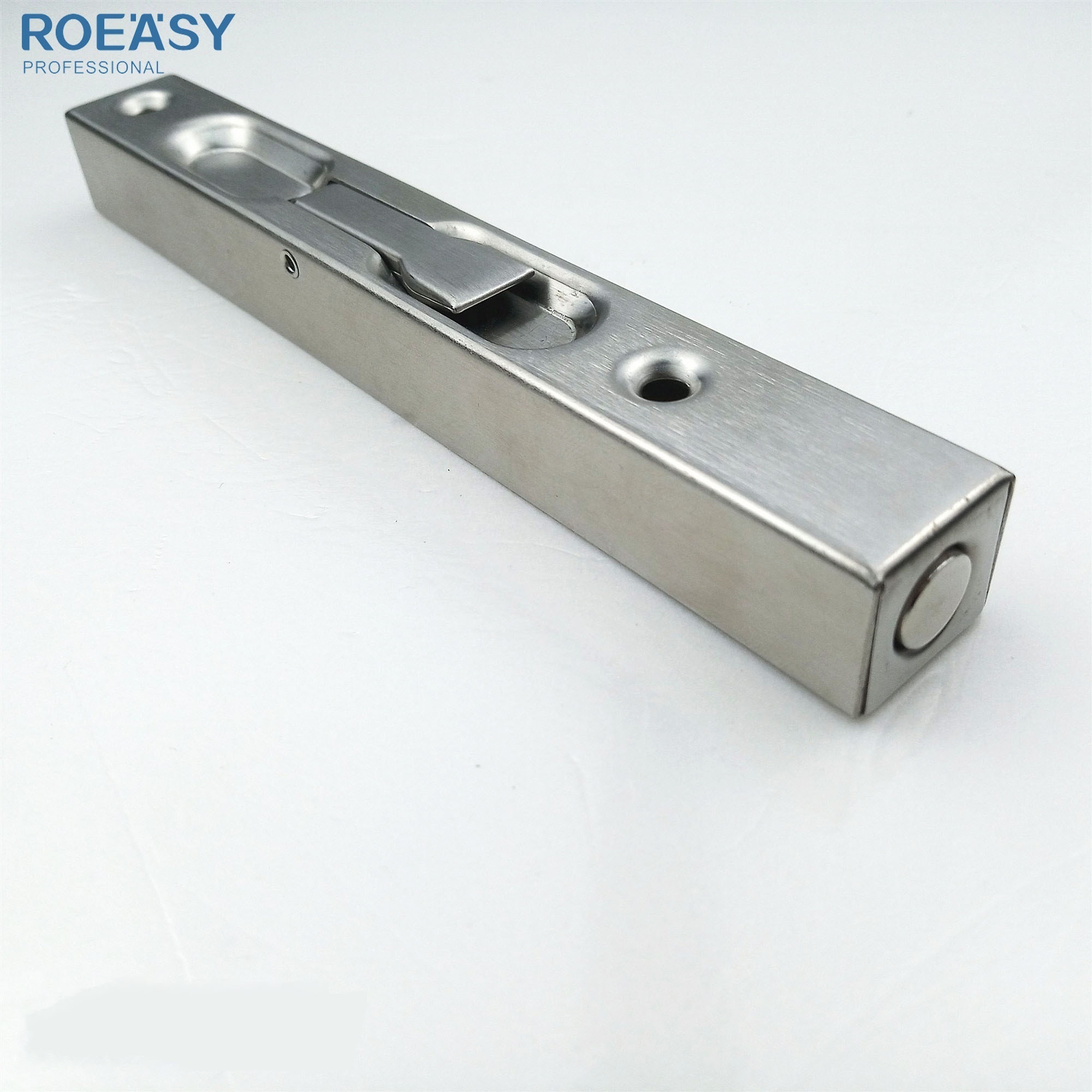 Roeasy Dutch Door Bolt Stainless Steel Flush Door Lock Bolt Conceal Insert Flush Sliding SS tower Bolt