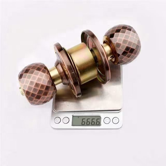 Roeasy hot sale north american metal door lock house entry barn garage knob home bathroom door set lock