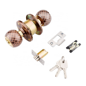 Roeasy hot sale north american metal door lock house entry barn garage knob home bathroom door set lock