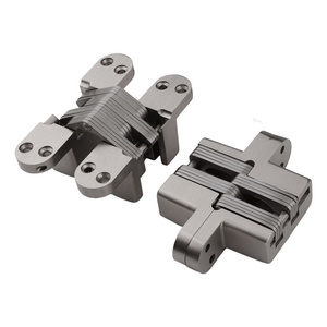 Roeasy Heavy Duty Wood Hidden Cross Hardware Invisible Gate Hinge 3d Adjustable Concealed Door Hinge