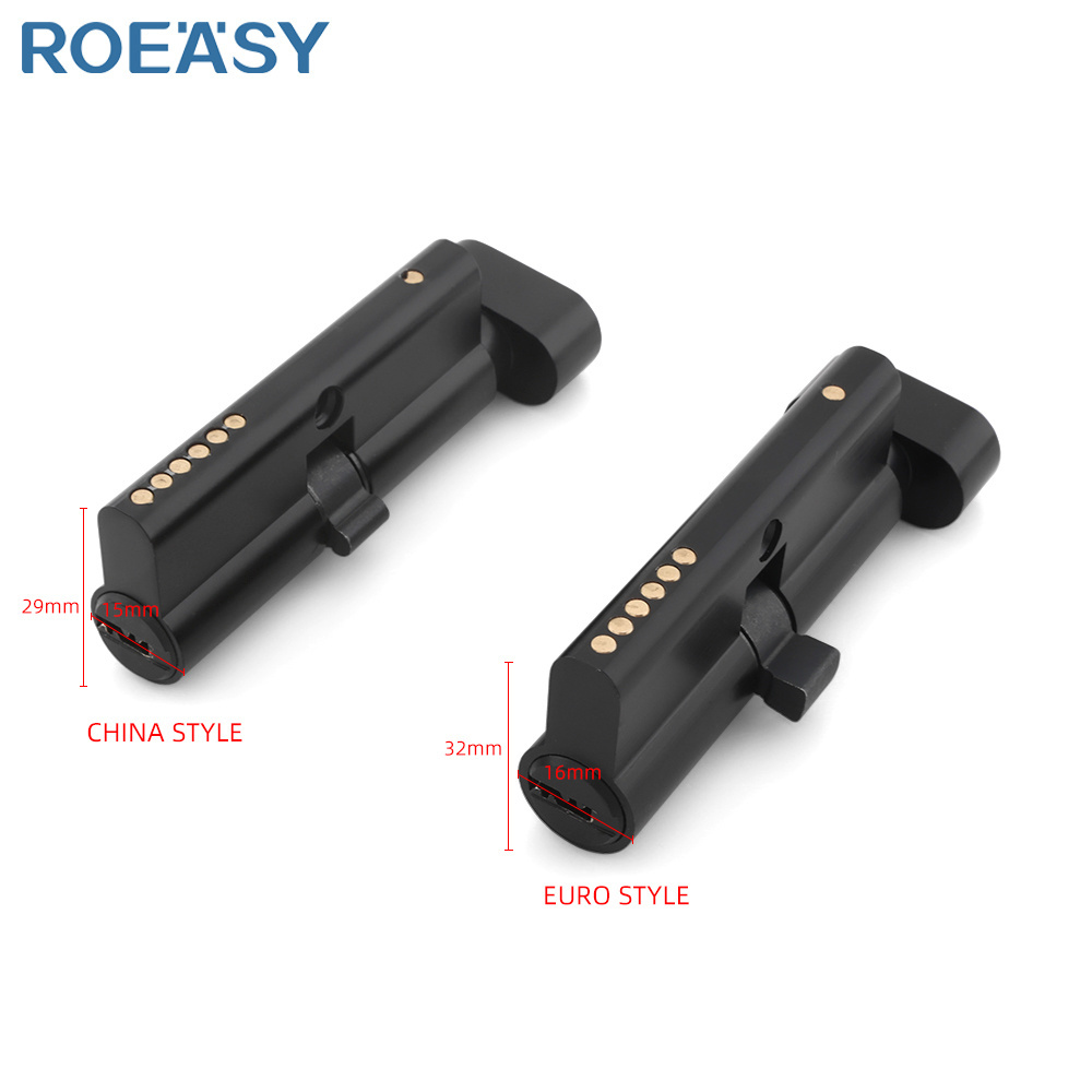 ROEASY copper bead lock cylinder home anti-theft bedroom mortise lock with key wooden door