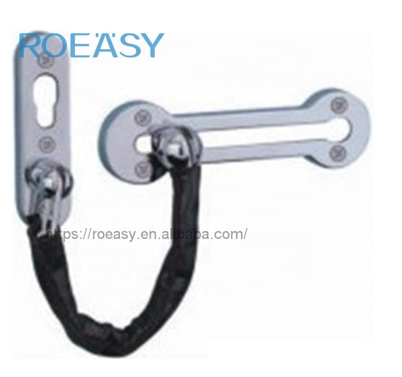 Roeasy group hot zinc alloy door guard stopper door guard security reinforcement stopper lock