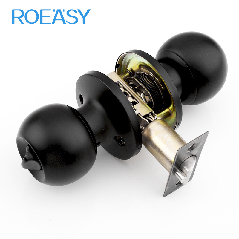 Roeasy lock tubular door knob keyed entry door lock  tubular mortice lock body door knob latch