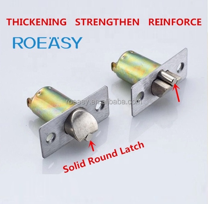 Roeasy latch lock latch  60mm 70mm cylindrical knob round door locks and handle door lock latch