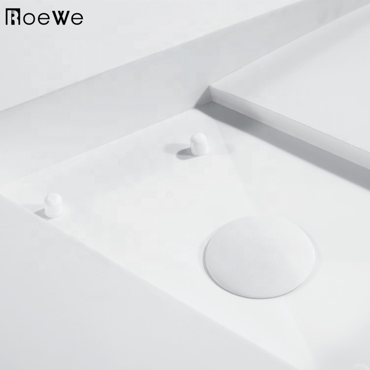 deco design bathroom washing sink composite cast stone wallhang washbasin,above countertop cabinet solid surface hand wash basin