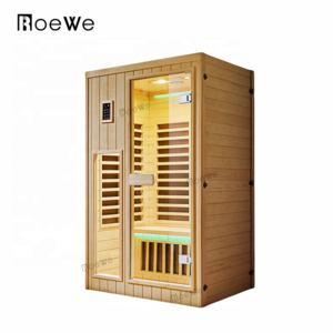 1200mm dry sauna hemlock two person Saunaking Infrared Sauna Room