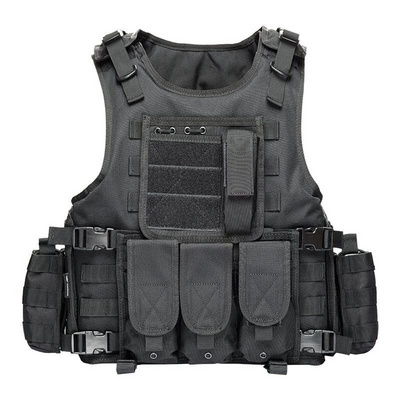 2024 Hot Sale chaleco radio customizable tactical vest costume adjustable fitness weight vest for gym tactical