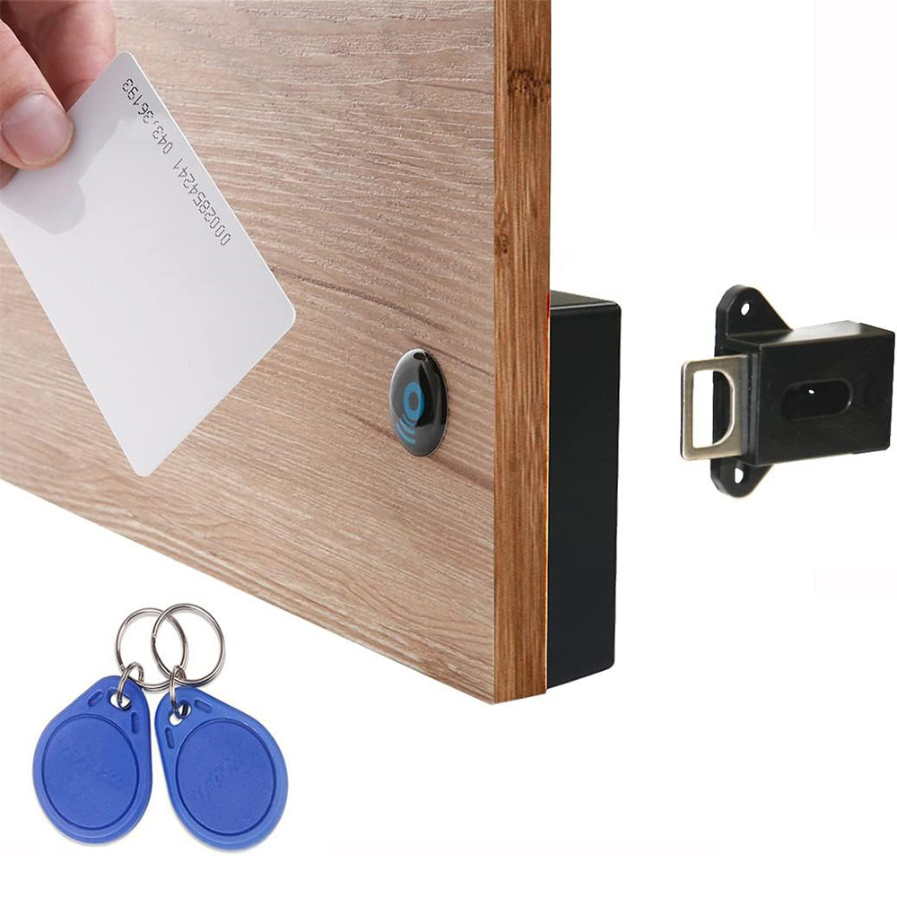 RFID DIY Electronic Cabinet Lock Magnetic Latches Induction Hidden Safety Digital Drawer Locks