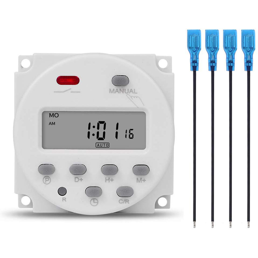 16A 110V/220V LCD Digital Programmable Timer Switch/CN101A Timer Relay Switch