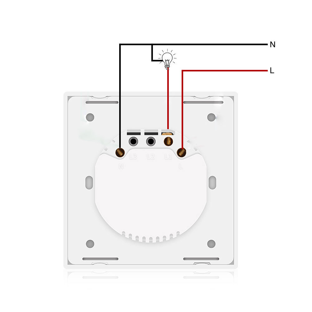 EU/UK Wifi Controlled 220v Dimmer Light Switch/Alexa Smart Wifi Dimmer Light Switch