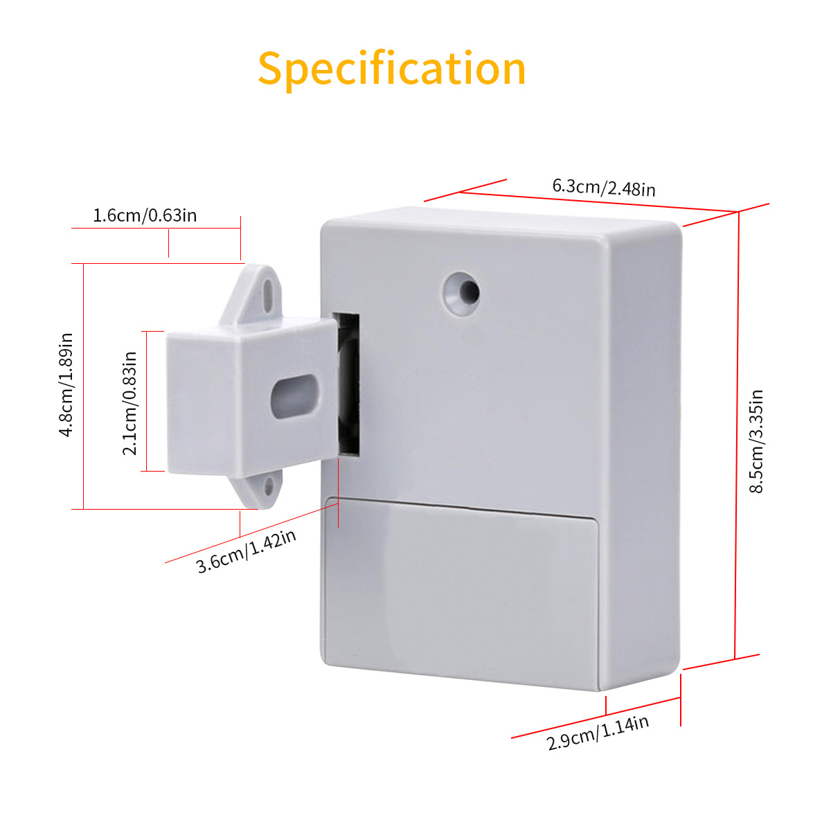 Electronic Drawer Locks Child Safety Kit Cabinet Lock Latches Induction RFID DIY Hidden Safety Digital Smart Locker