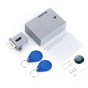 Electronic Drawer Locks Child Safety Kit Cabinet Lock Latches Induction RFID DIY Hidden Safety Digital Smart Locker