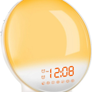 Smart Wifi Sunrise Simulation Wake Up Light Alarm Clock For Kids