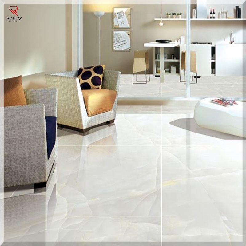 600x600mm Jade Onyx Polished Porcelain Tiles from China