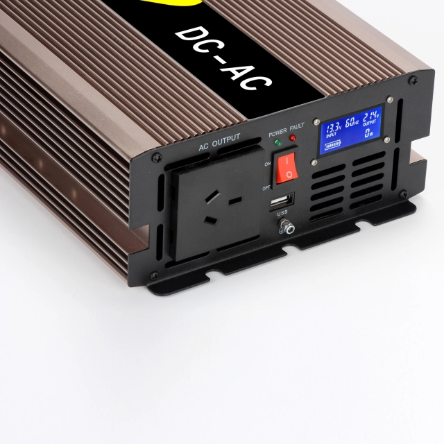 China factory 2000w directly sell 12v 24v 48v 220v 230 240v 110v 120 dc to ac electrical portable mini car power inverter