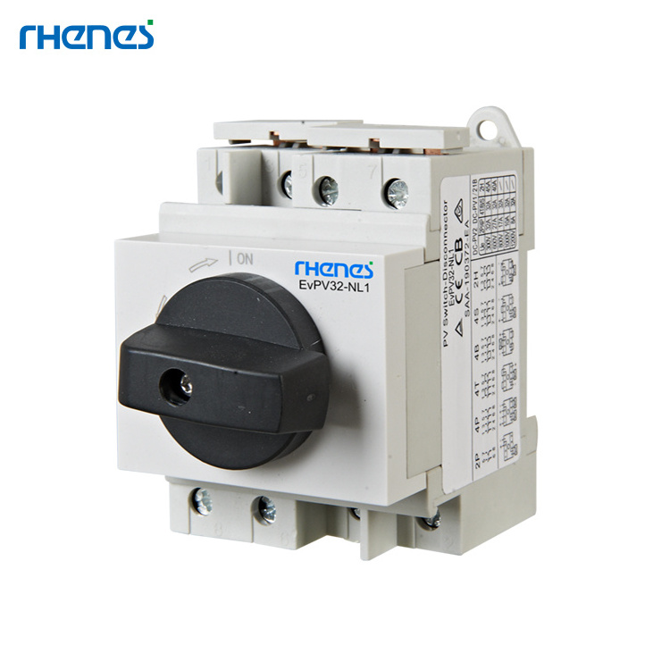 Hot selling 1000VDC waterproof dc automatic transfer switch solar photovoltaic isolating switch