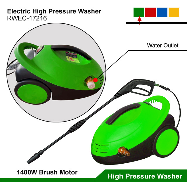 1400W Electric Car Wash Gun High Pressure Auto Washer Water Pumps Cleaner Small Portable Mini Electric Auto Washing Car Wash