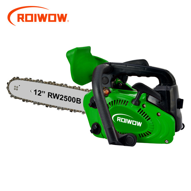 25.4CC 2-Stroke Gasoline Chainsaw Mini Gas Power Chain Saw Wood Cutting Saws Machine Garden Tool Small Portable Petrol Chainsaws