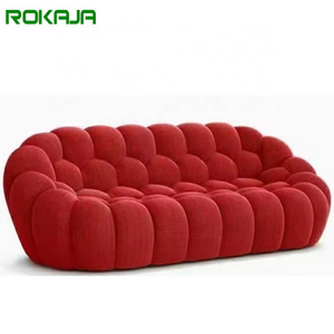 Couch Living Room Sofa Leisure Bubble Sofa Colorful Creative Honeycomb Frosted Fabric Latest Home Furniture Sofas Set