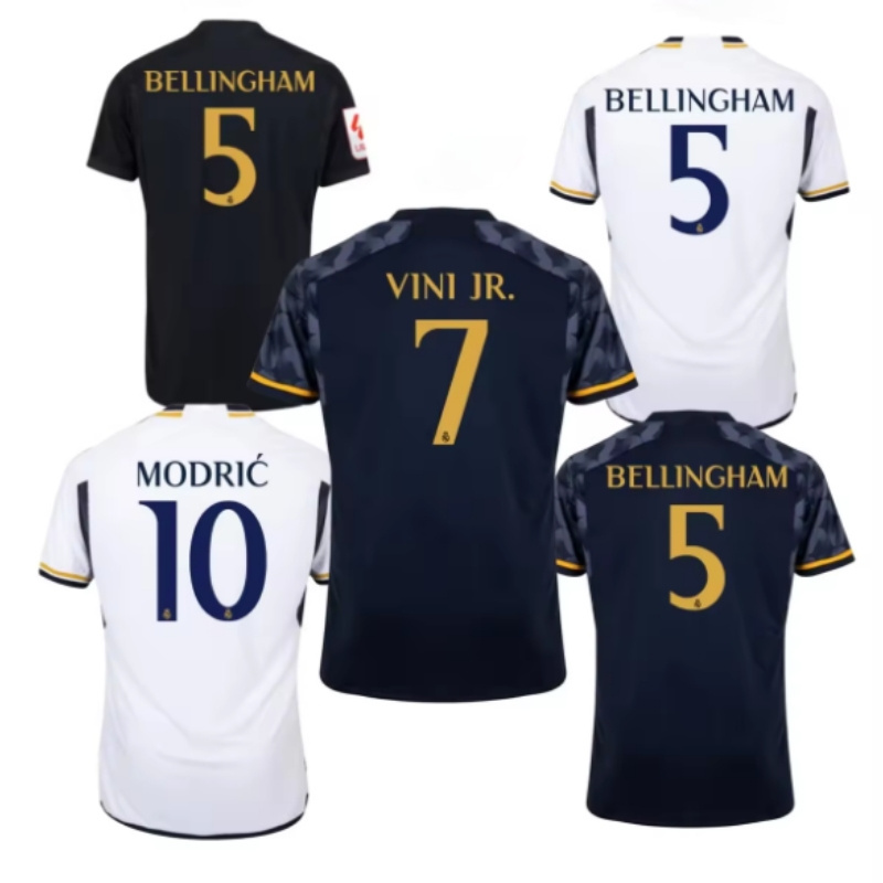 24/25 Custom Thailand Real Player Version football Jersey Madrids Benzema Football Shirt  Ronaldo Luka Modric Soccer Jersey