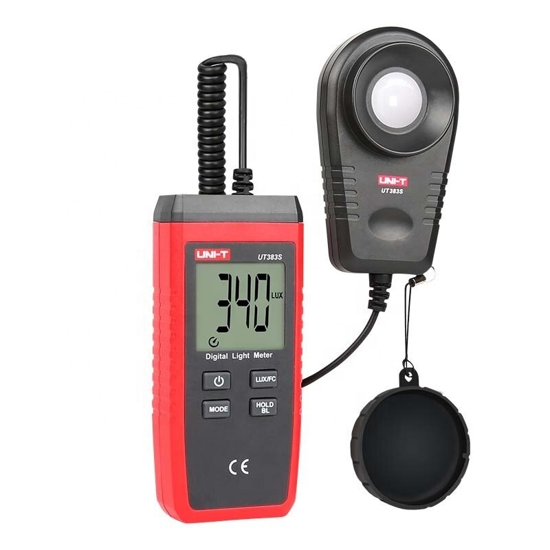 UT383S Digital Light Meter Brightness Meter Photometer Lux Meter LCD screen Probe Foot Candle Tester