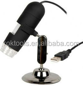 ROKTOOLS with 1.3 Mega Pixels USB Digital Microscope Magnifier Optional Instruments