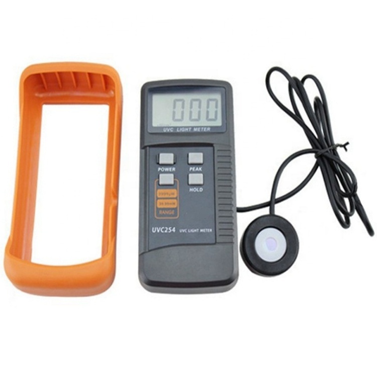 ROKTOOLS UVC Light Meter UVC Radiation Meter UV Lamp Tester 254 Wave Ultraviolet Intensity