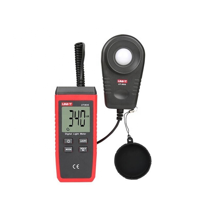 UT383S Digital Light Meter Brightness Meter Photometer Lux Meter LCD screen Probe Foot Candle Tester