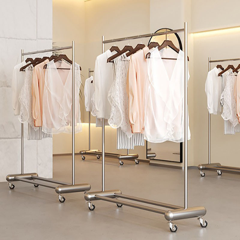 Simple Houseware Garment Rack with Storage Shelves and Coat,Hat Hanging Hooks