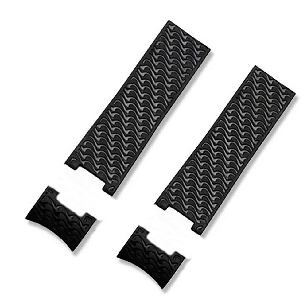 22mm Black Rubber Replacement Wrist Watch Band Strap Belt For Ulysse Nardin