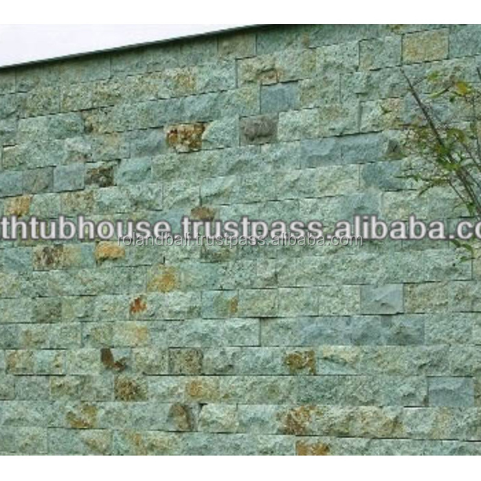 sukabumi stone wall cladding tiles pedras verde WC005 natural stone