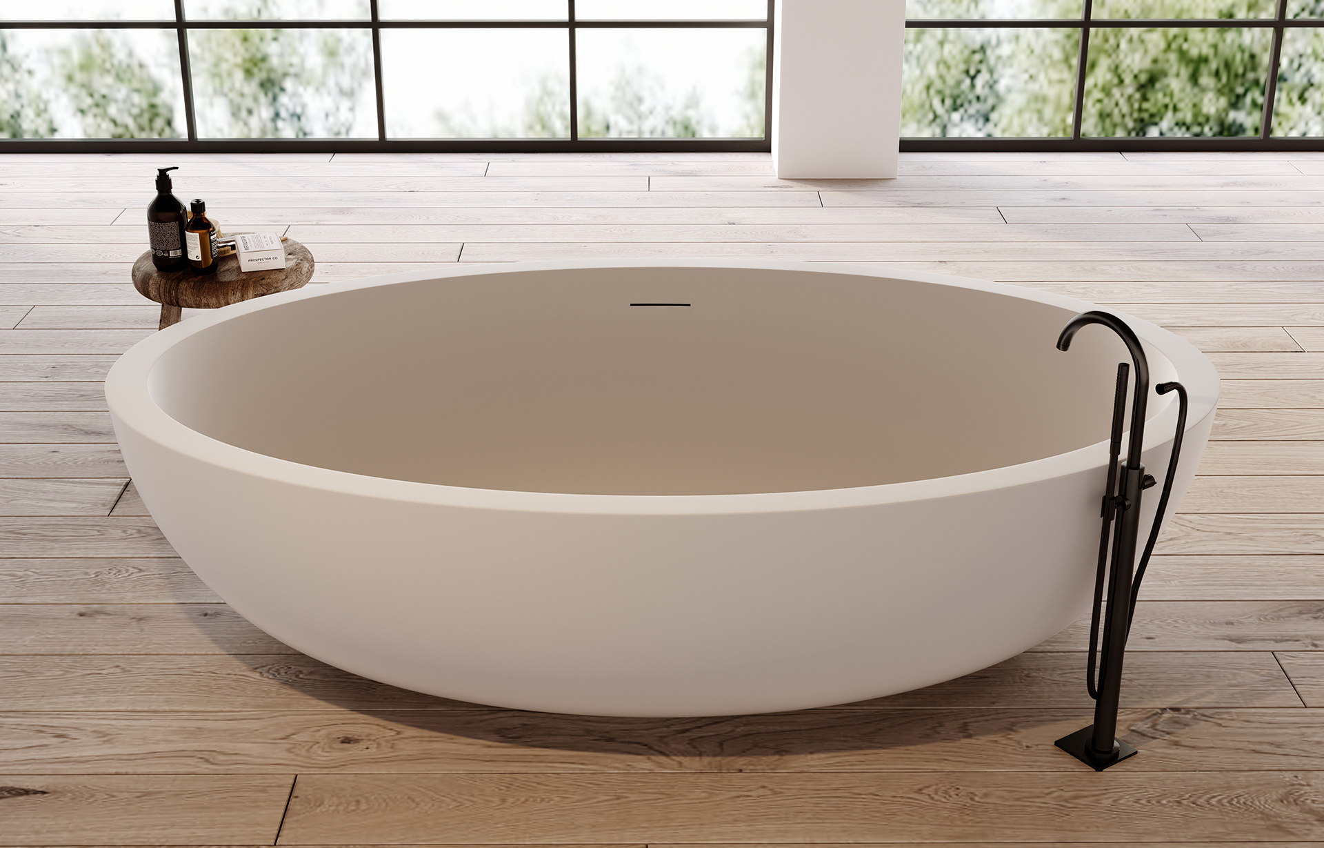 oval stone terrazzo bathtub bt018 marble bath Solid Surface modern bathtub stone bath